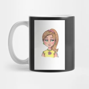 Teen Scene - Flower Girl Mug